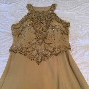 Stunning beaded gown.